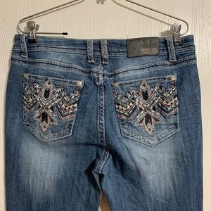 Grace in LA Easy Fit Bootcut Jeans